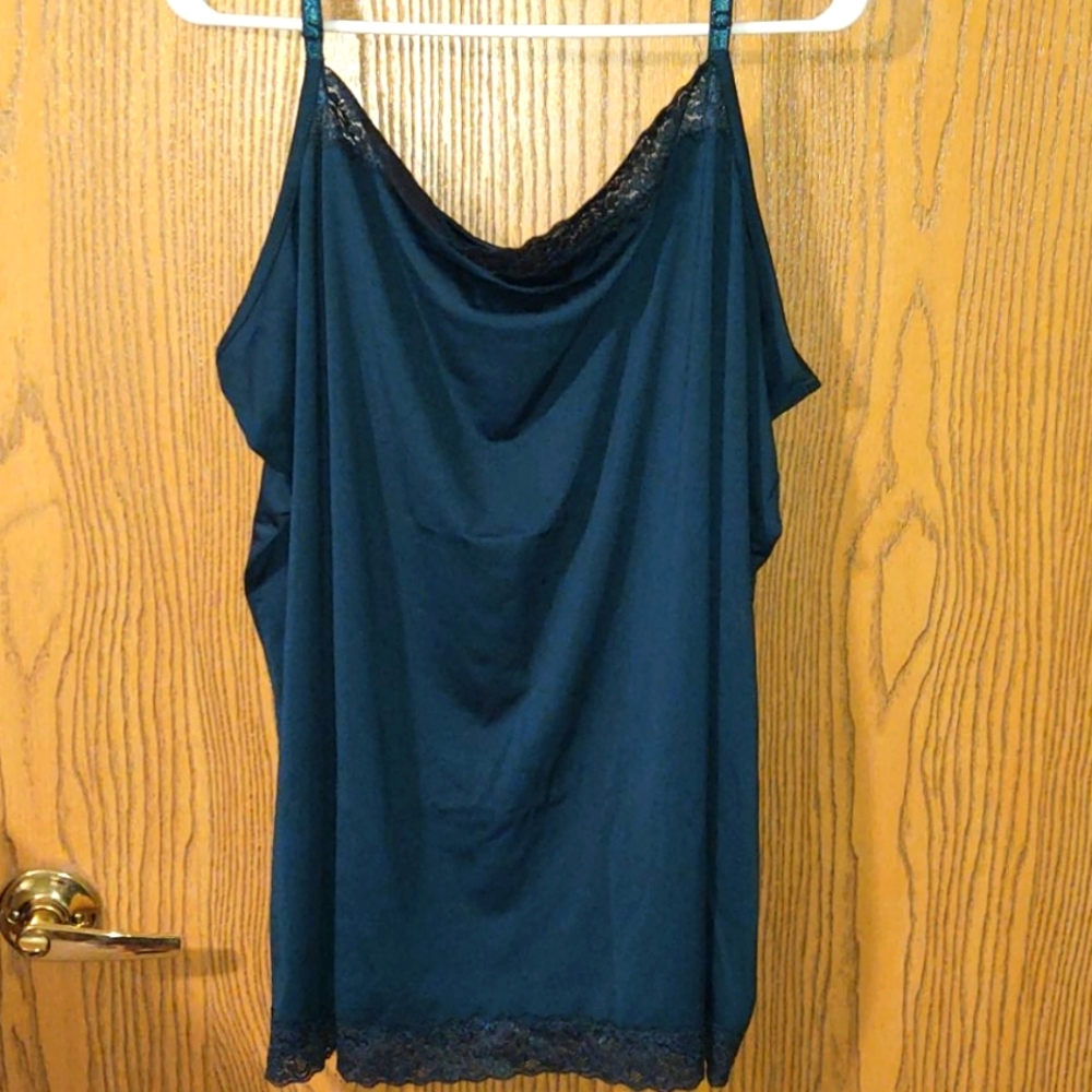 Dark teal cami
